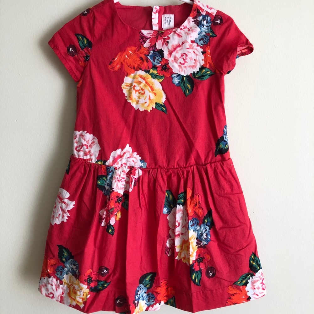 Gap floral dress - girls toddler 4